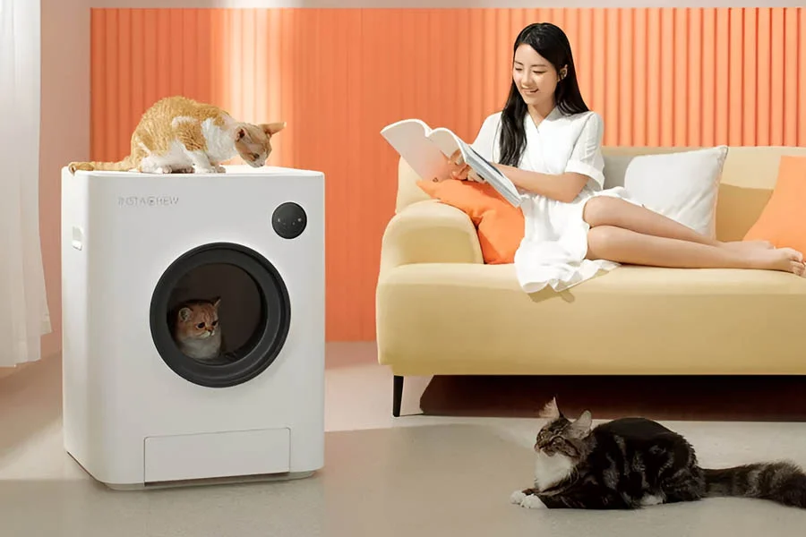 robotic kitty litter box