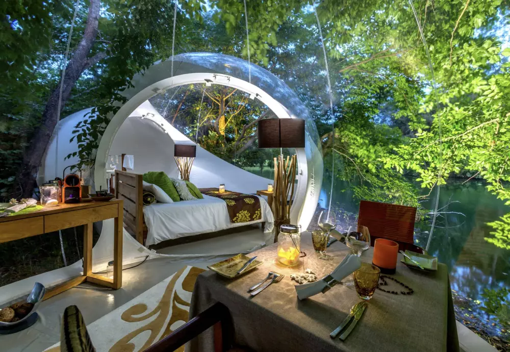 inflatable bubble tents